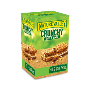 Nature Valley Crunchy Oat & Honey Bar Box of 40