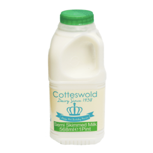 Semi Skimmed milk from Ripe London 1 pint