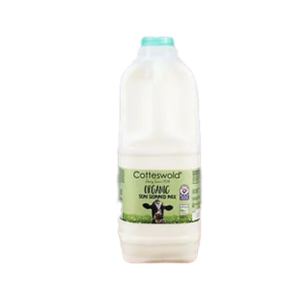 Organic Semi Skimmed Milk 2 ltr
