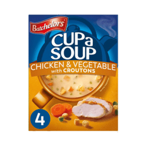 Batchelors Cup a Soup Chicken & Vegetable with Croutons 4 x 110g