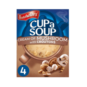 Batchelors Cup a Soup Cream of Mushroom with Croutons 4 x 99g