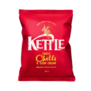 Kettle Sweet Chilli & Sour Cream Potato Crisps 18 x 40g