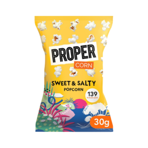 Propercorn Sweet & Salty - Small Impulse Bags (24 x 30g)