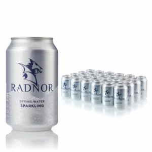 Radnor Sparkling Spring Water Cans 24 X 330ml