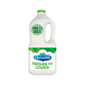 Semi Skimmed Cravendale Milk 2 ltr