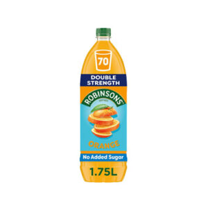 Robinsons Double Concentrate No Added Sugar Orange Squash 1.75L