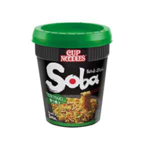 Nissin Soba Teriyaki Instant Wok Style Noodles Pot 90g x 8