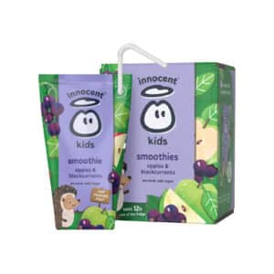 Innocent Kids Apples & Blackcurrants Smoothies 4 x 150ml