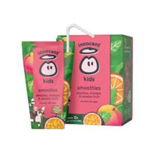 Innocent Kids Peaches, Passion Fruits & Oranges Smoothies 4 x 150ml